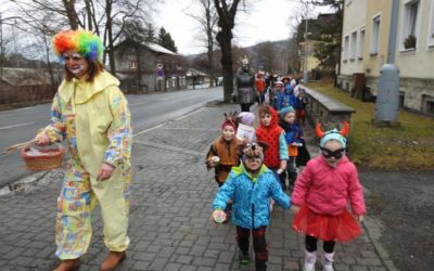 Masopustní průvod prošel Vrbnem