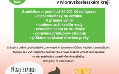 Při putování ke studánce můžete pomoci s úklidem