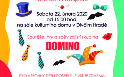 V Dívčím Hradě chystají Rej masek pro děti i dospělé