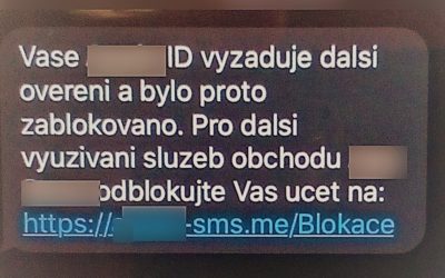 Policie varuje před novou verzí phishingu, nereagujte na tyto SMS a nevyplňujte své údaje!