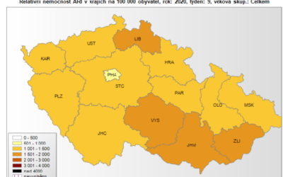 Chřipková epidemie v ČR ustupuje