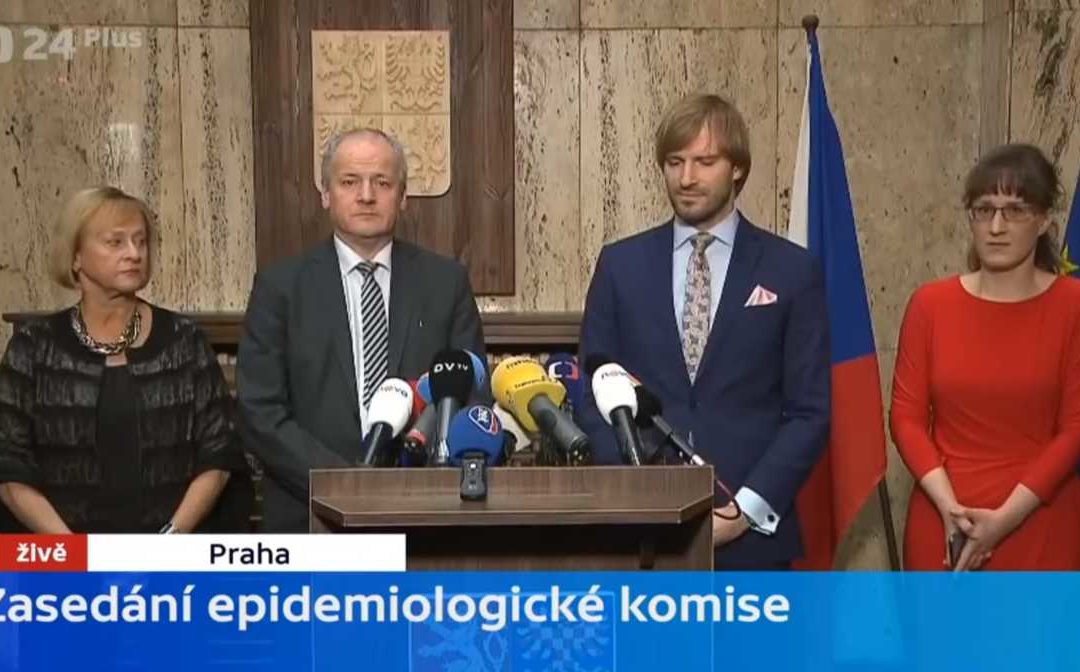 Na Ministerstvu zdravotnictví zasedla kvůli koronaviru Ústřední epidemiologická komise