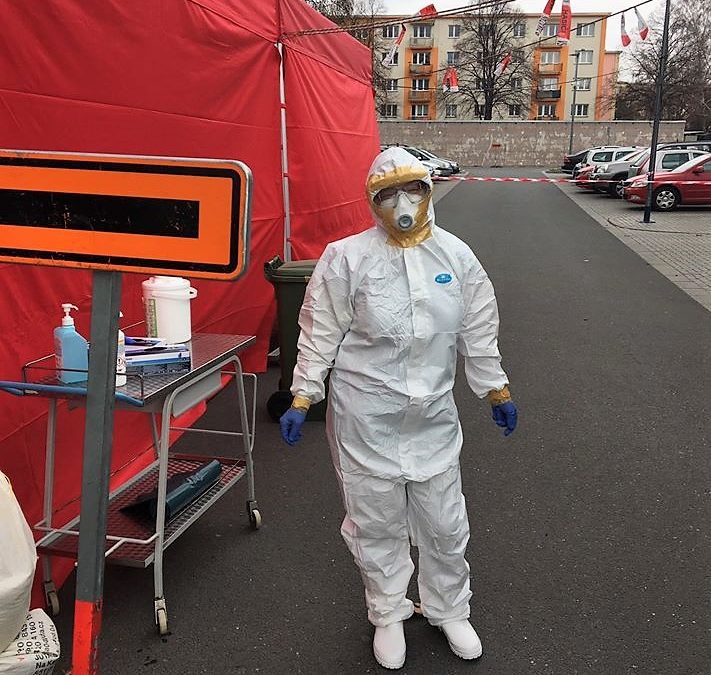 V Krnově začalo fungovat nové odběrové místo pro pacienty s podezřením na koronavirus