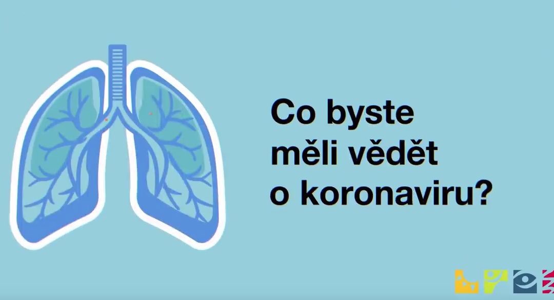 Co byste měli vědět o koronaviru? Podívejte se na video Ministerstva zdravotnictví