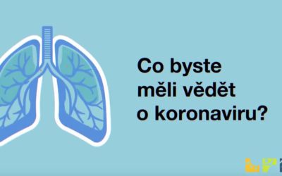 Co byste měli vědět o koronaviru? Podívejte se na video Ministerstva zdravotnictví