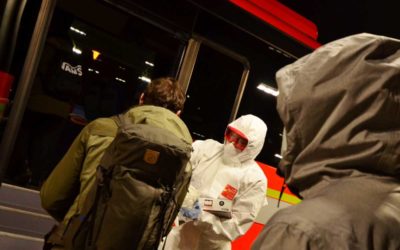 Moravskoslezští hasiči zajistili převoz dalších českých občanů domů