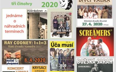 Plánované kulturní akce se budou v Bruntále přesouvat