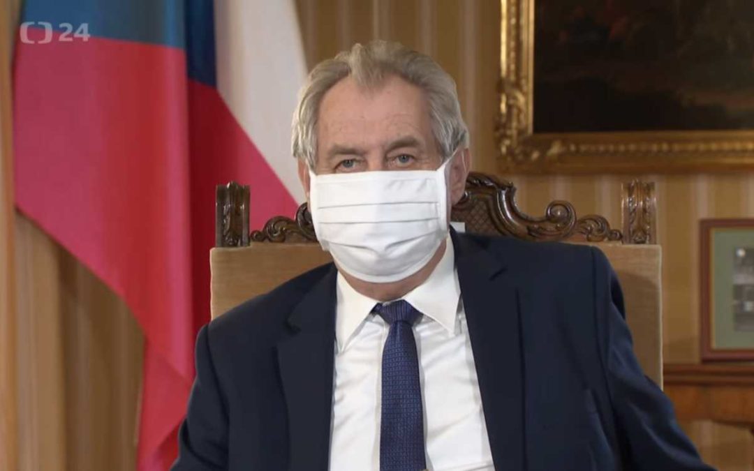 Prezident ČR Miloš Zeman: Proto bych vám všem chtěl popřát víru, naději a lásku