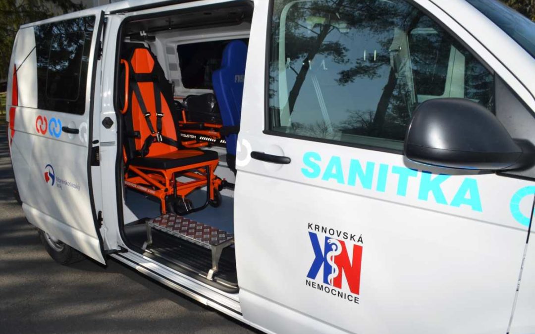 Sdružené zdravotnické zařízení Krnov pořídilo dvě nové sanitky
