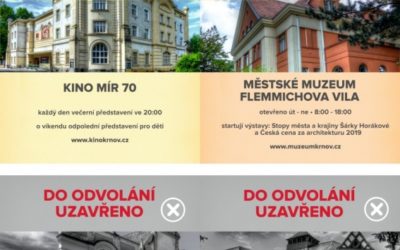 Do kina a muzea v Krnově můžete už příští týden