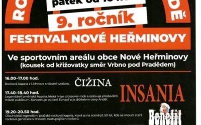 Festival „Rockem proti přehradě“ v Nových Heřminovech se koná už po deváté