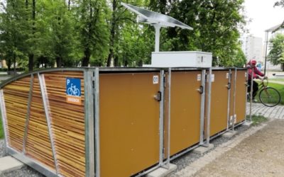Cyklistům v Krnově ochrání kola bikeboxy