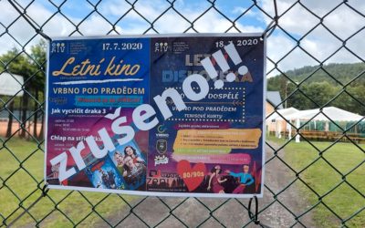 Vrbno pod Pradědem zrušilo letní kino i diskotéku