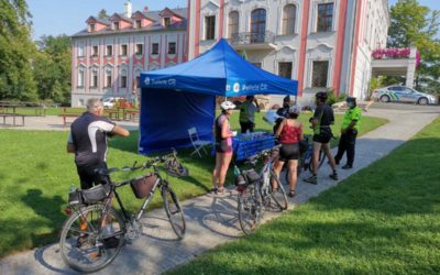 Projekt „Na kole jen s přilbou“ na Opavsku
