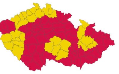 Onemocnění COVID-19 se komunitně šíří v devíti krajích