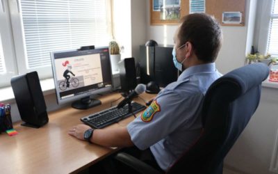 Strážníci-preventisté vyučují děti on-line dopravní výchovu