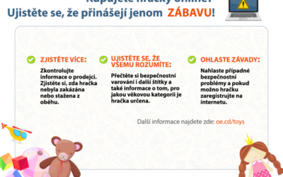 Kupujete hračky online? Ujistěte se, že přinášejí jenom zábavu!