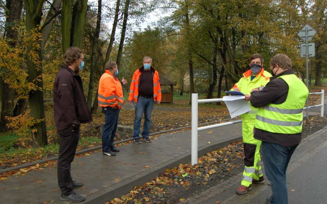 Nové chodníky v Dívčím Hradě zvýší bezpečnost chodců