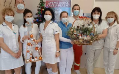 AGEL Transfúzní služba vytváří zásoby krve a plazmy pro vánoční svátky