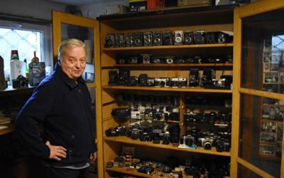 Sbírka fotoaparátů Klubu Za starý Bruntál vznikla neplánovaně