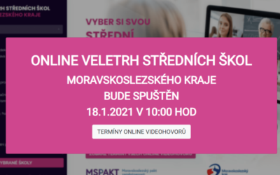 Střední školu si deváťáci mohou vybrat na on-line veletrhu