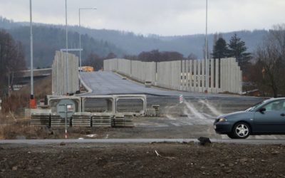 Část obchvatu Krnova bude v provozu od března