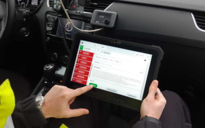 Policie kontroluje elektronické dálniční známky