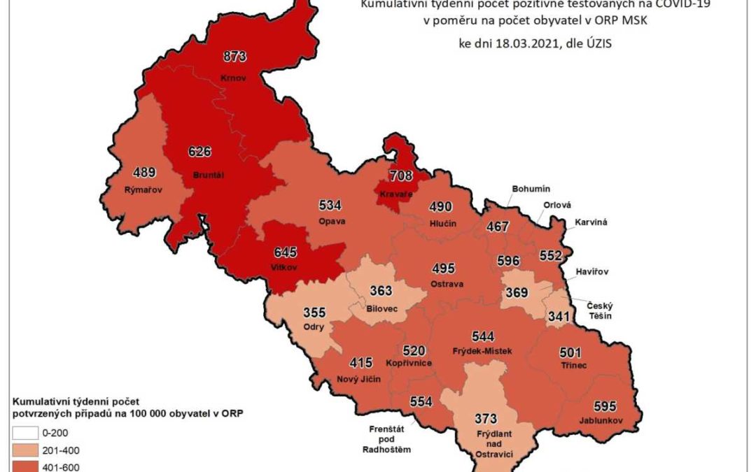 Koronavirus na Bruntálsku: Počet nakažených je 1663, zemřelo už 262 lidí!