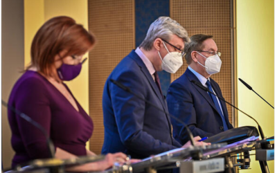 Vláda schválila rozšíření záručního programu pro firmy, stát zadotuje dětské skupiny i pracoviště na sekvenování kmenů koronaviru