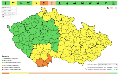 Meteorologové varují: Česko ve středu zasáhnou silné bouřky, hrozí i povodně
