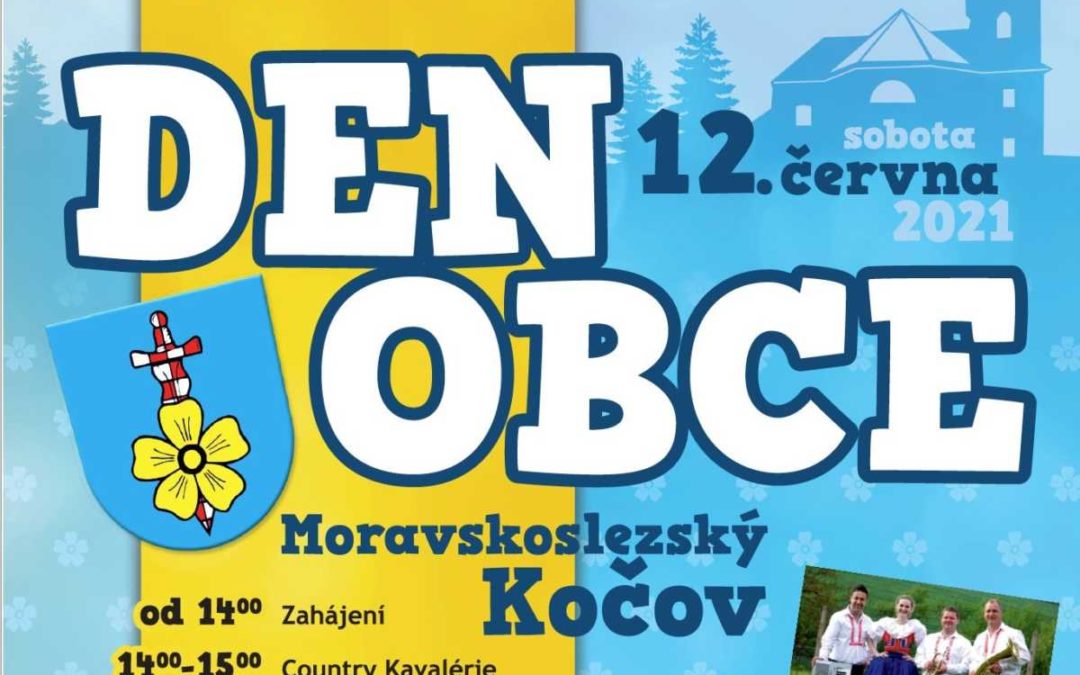 Den obce v Moravskoslezském Kočově nabízí pestrý program