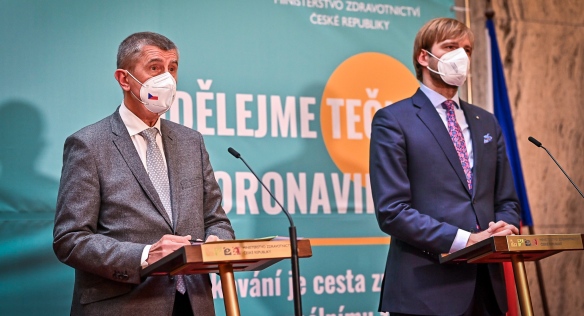 Premiér Andrej Babiš uvedl Adama Vojtěcha do funkce ministra zdravotnictví