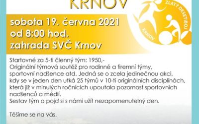 5. ročník Zlatého desetiboje Krnov se blíží