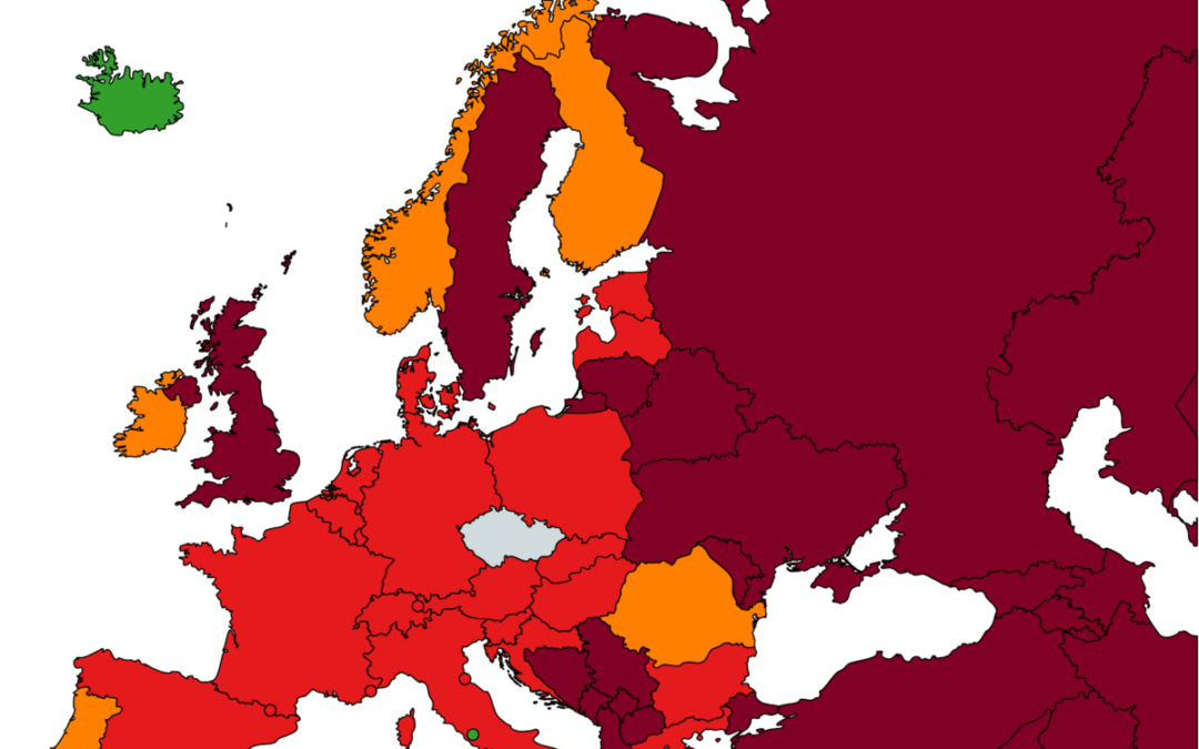 Kypr, Litva a Švédsko nově budou v červené kategorii zemí podle míry rizika nákazy