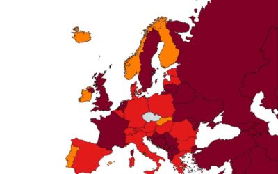 Slovensko, Andorra a Francie budou nově v červené kategorii zemí podle míry rizika nákazy. Do oranžové kategorie se přesune San Marino, zelený bude Island
