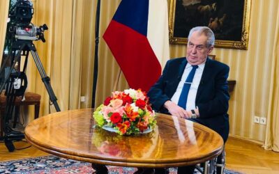 Český národ se dokáže vždy semknout a solidarizovat, řekl prezident Miloš Zeman k živelné pohromě na jižní Moravě