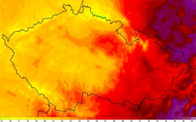 Česko opět čekají silné bouřky, hrozí i vylití řek