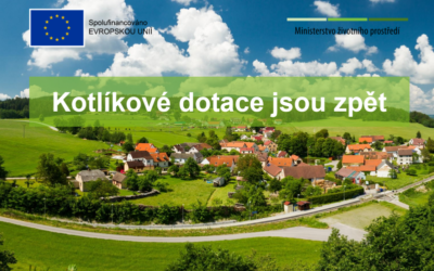Kotlíkové dotace budou pokračovat do zákazu provozu starých kotlů v roce 2022. Domácnosti s nižšími příjmy dostanou vyšší dotaci
