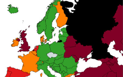 Nizozemsko a Španělsko budou nově v tmavě červené kategorii zemí podle míry rizika nákazy