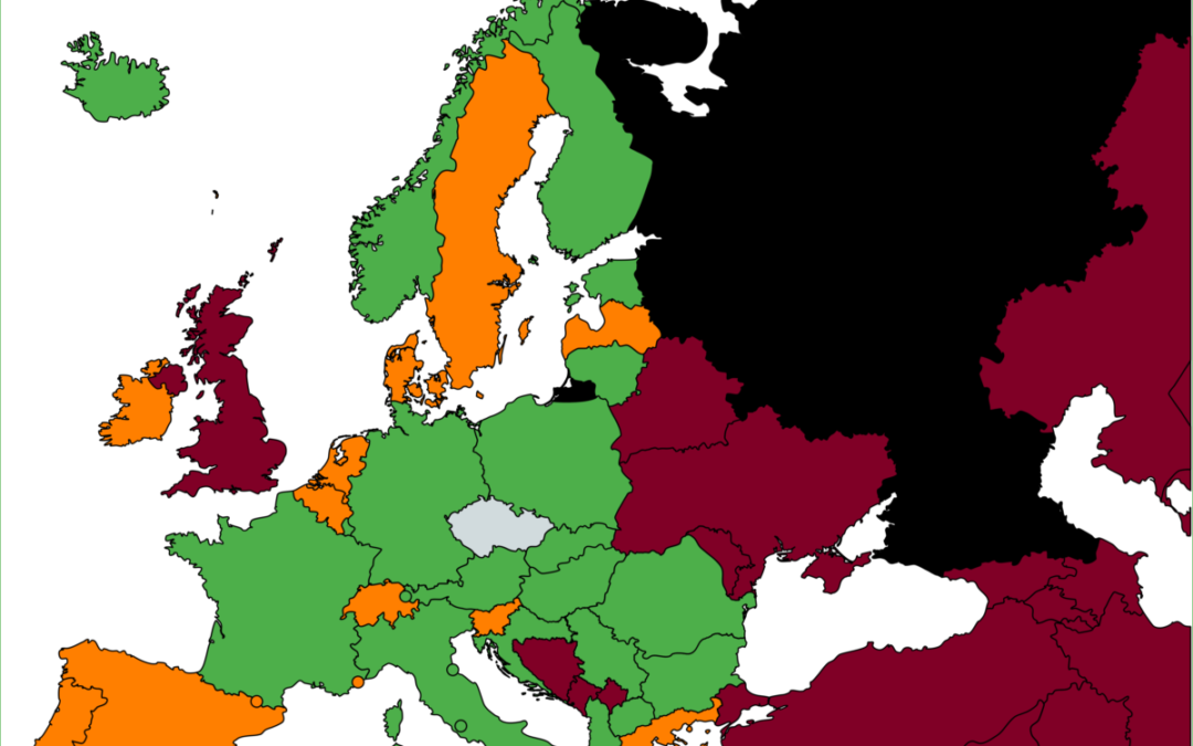 Ministerstvo zdravotnictví aktualizovalo cestovatelský semafor, Španělsko bude nově v červené kategorii