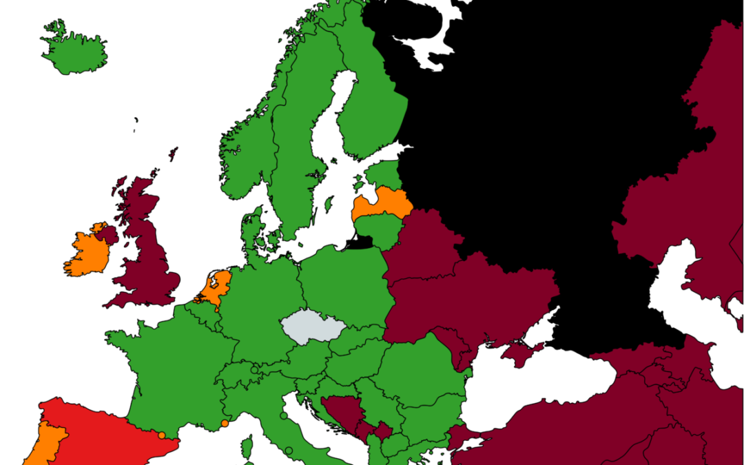 Ministerstvo zdravotnictví aktualizovalo cestovatelský semafor, do červené kategorie se v pondělí zařadí Kypr, Portugalsko a Baleárské ostrovy