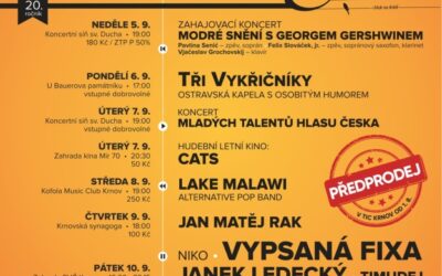 Krnovské hudební slavnosti nabídnou stálice i krnovské hudebníky