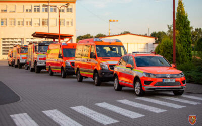 Profesionální i dobrovolní hasiči dostanou opět podporu od kraje