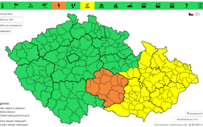 Bouřky a přívalové deště zvednou hladiny řek