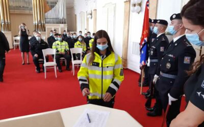 Krajské ředitelství Moravskoslezského kraje rozšířilo své řady o 36 nových policistů
