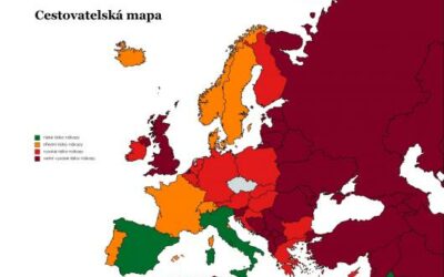 Bulharsko, Chorvatsko, Irsko a Slovensko budou v tmavě červené kategorii podle míry rizika nákazy