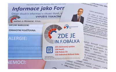 Obálky mohou pomoci záchranářům efektivně zasáhnout