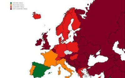 Maďarsko, Nizozemsko a Řecko budou v tmavě červené kategorii podle míry rizika nákazy