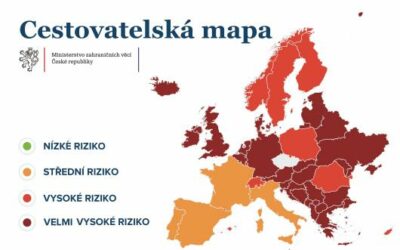 Přehledně k cestování: zákaz cest z některých afrických zemí, Francie a Španělsko budou červené