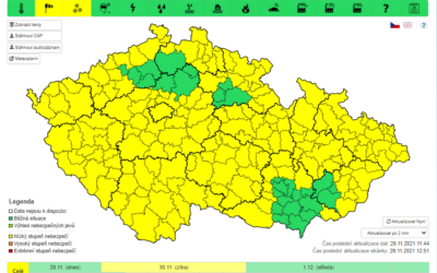 Meteorologové varují: Česko čeká silný vítr, hrozí i sněhové jazyky